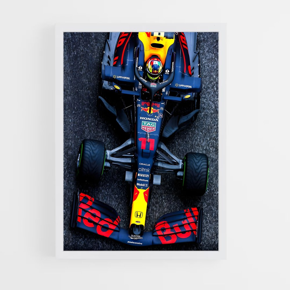 Poster Red bull – affiche Voitures de Formule 1 (vue 3)